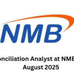 Reconciliation Analyst at NMB Bank – August 2025