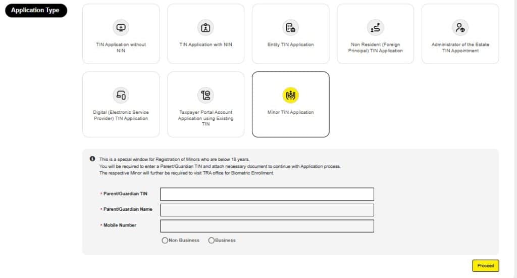 How to register TIN number online from TRA
